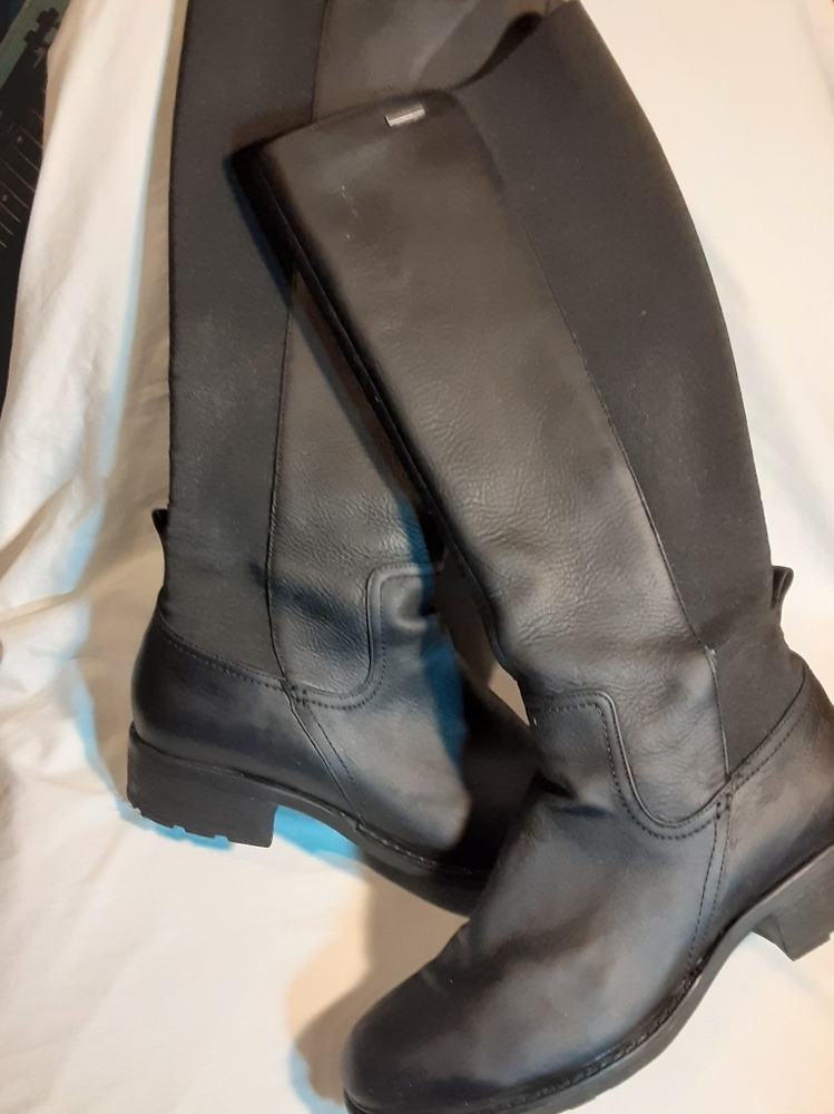 Rockport Womens Suede Hydro Shield Knee High Boots